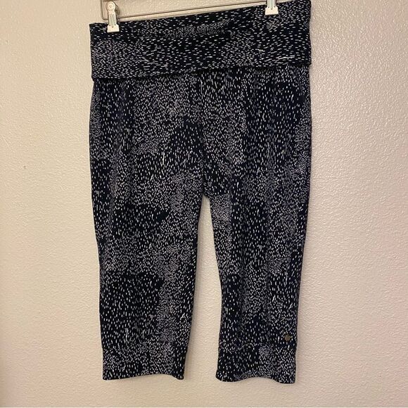 Fabletics high Hamilton Sweatpant Foldover Constellation Print Cropped Jogger-M - Picture 2 of 10